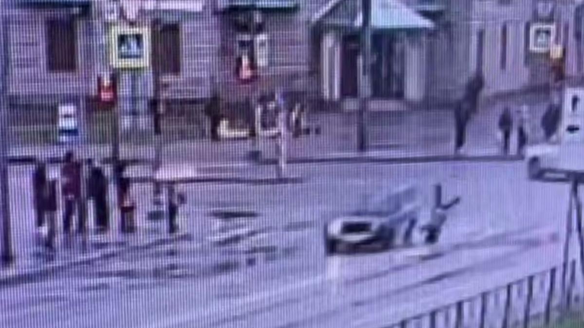 Скриншот видео: МВД по Петербургу и Ленобласти