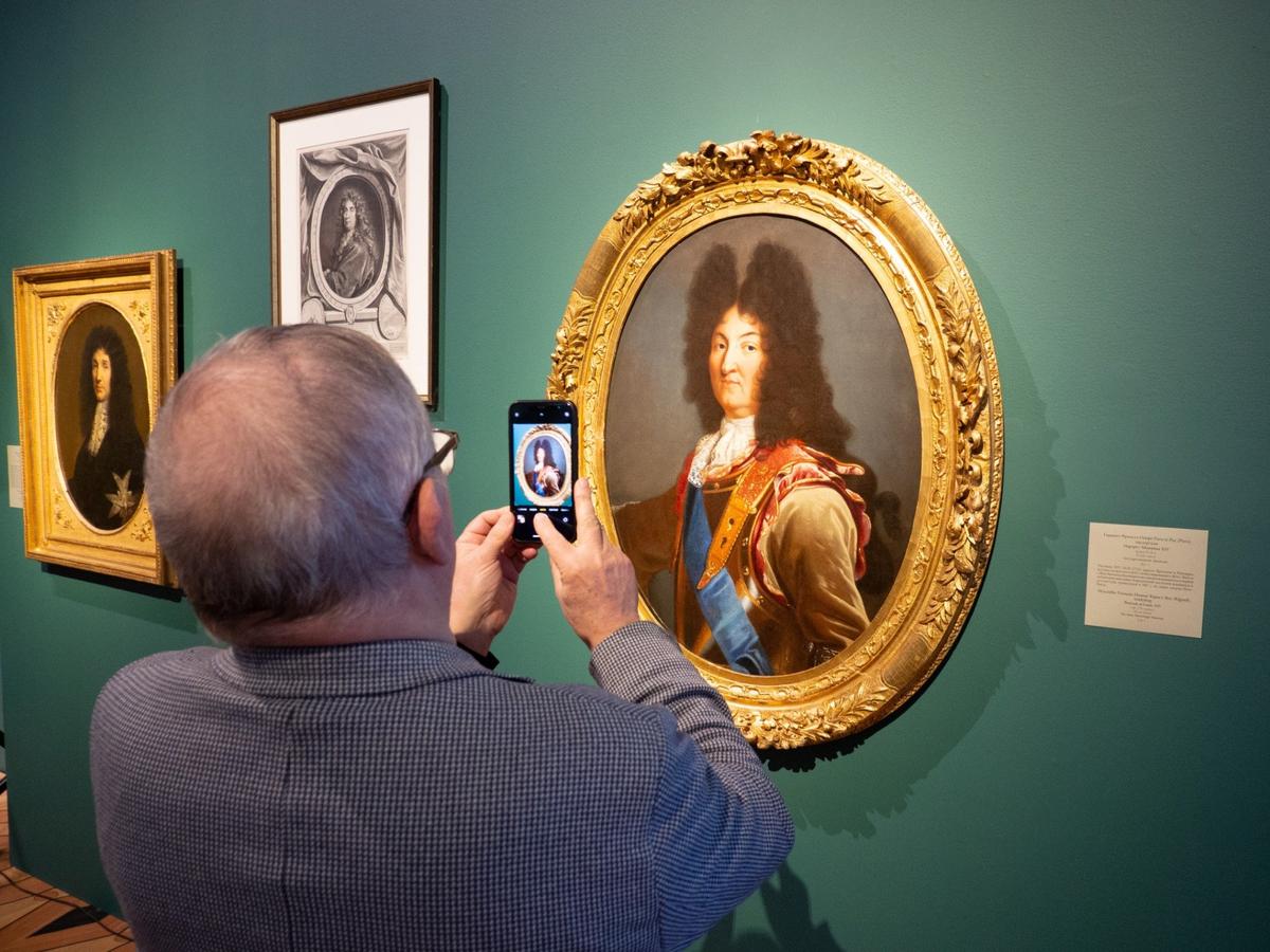 «Портрет Людовика XIV», Гиацинт Франсуа Оноре Рито-и-Рос. Фото: Дмитрий Абрамов / MR7