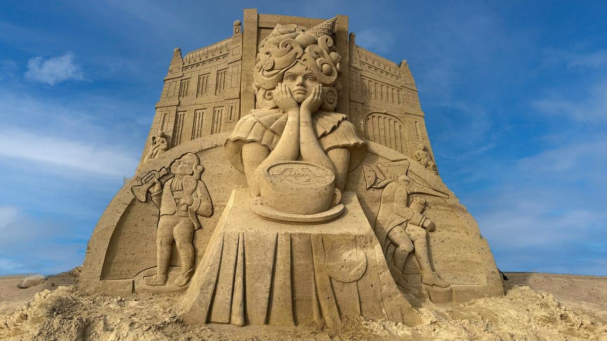 В парке 300-летия Санкт-Петербурга пройдёт фестиваль песчаных скульптур