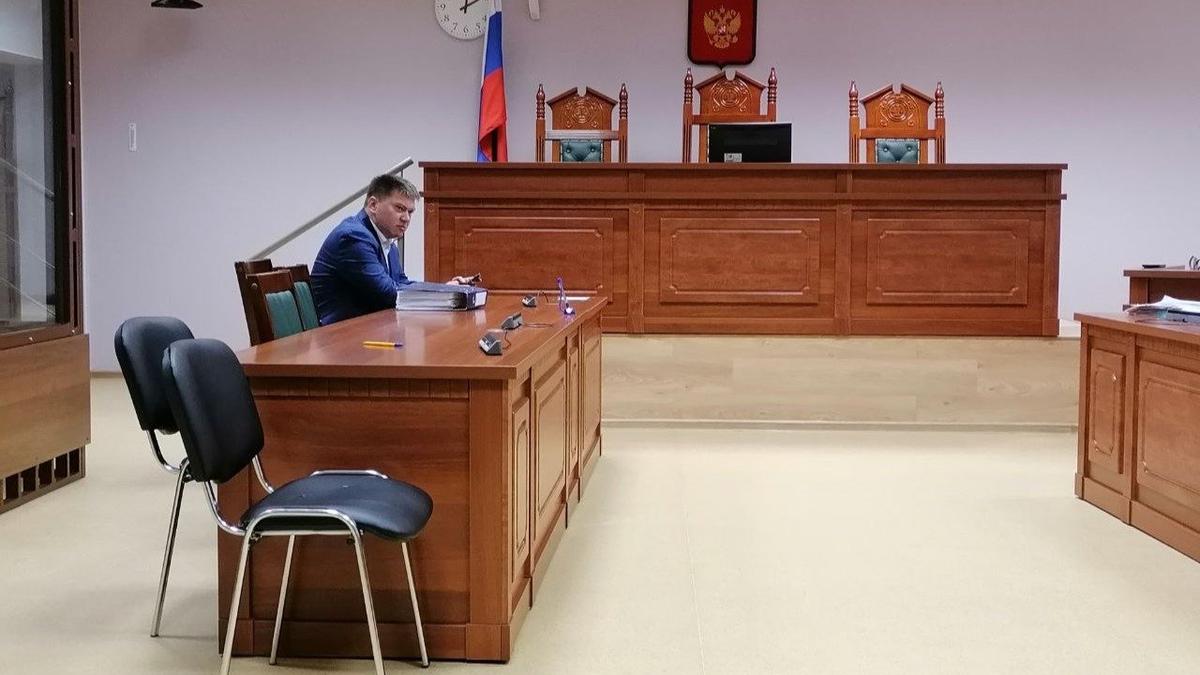 Адвокат Сергей Подольский до начала слушаний. Фото: MR7