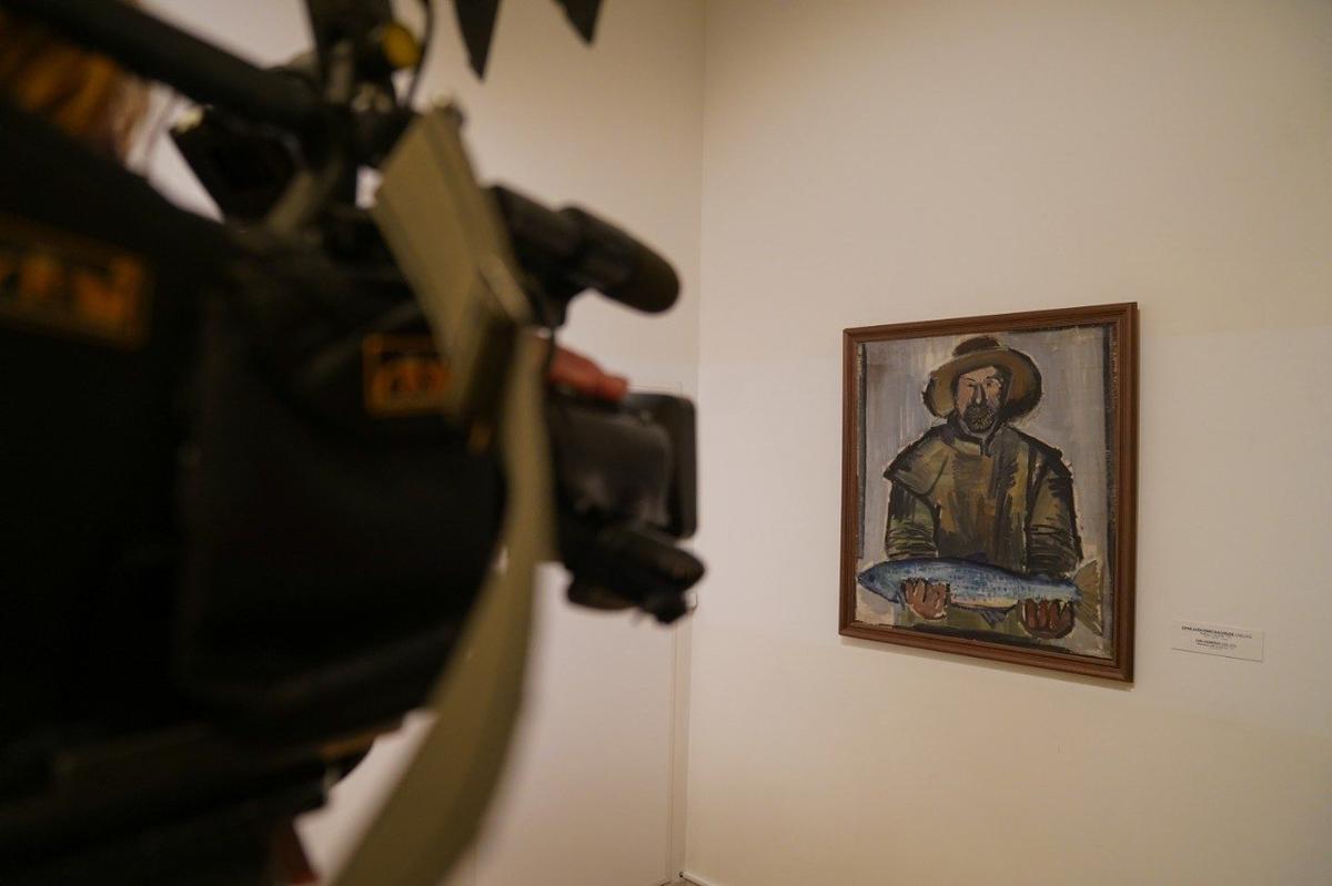 Рыбак с сёмгой. 1931. Фото: Виктория Арефьева / MR7