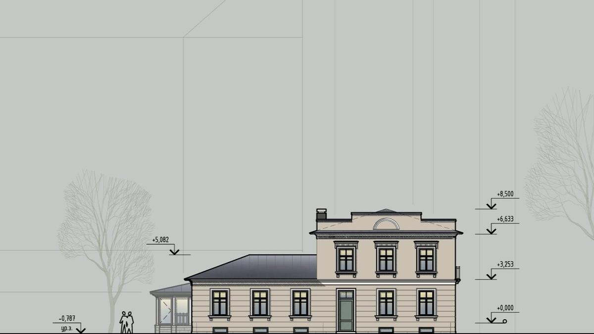 КГА согласовал внешний облик реконструкции дореволюционного дома на Петровском острове