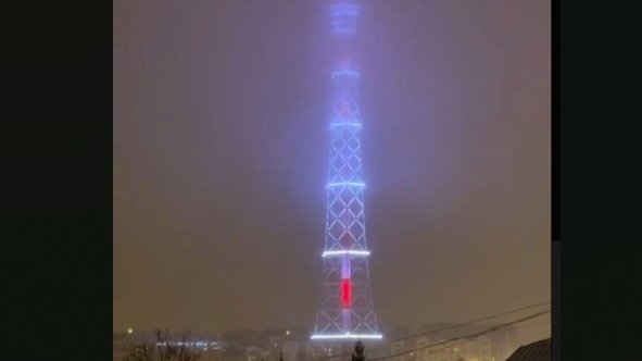 Петербургская телебашня засияет новогодними огнями с 27 декабря