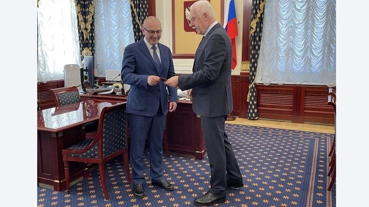 Алексей Лаков и Александр Гуцан, 2024 год. Фото: сайт полпреда президента по СЗФО