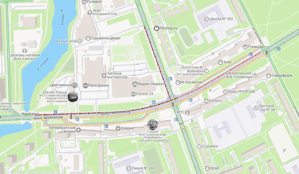 Схема: «Яндекс.Карты»