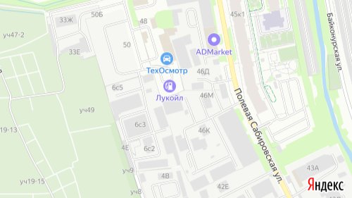 Схема: «Яндекс.Карты»