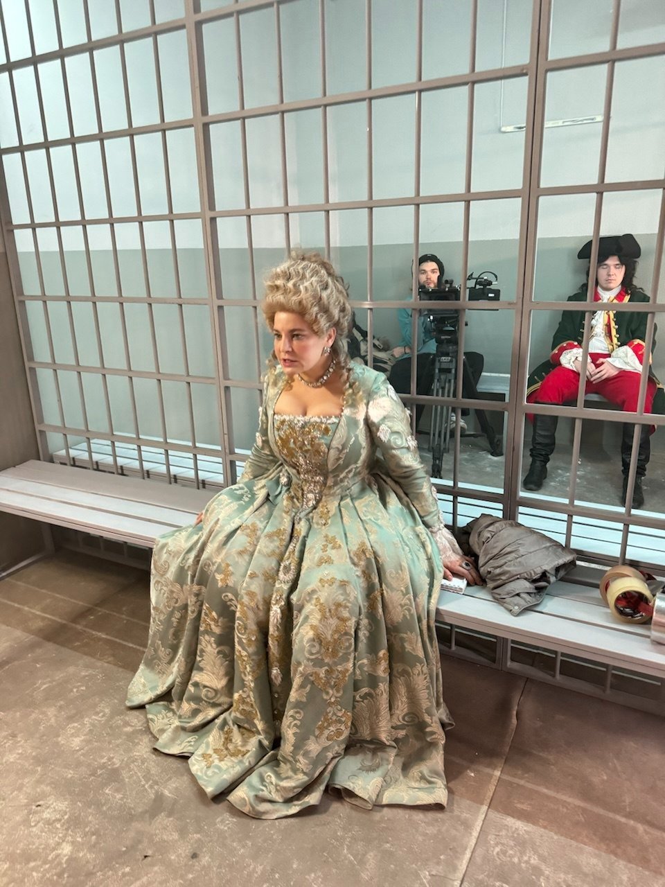 На съёмках фильма. Ирина Пегова. Фото: из личного архива Радды Новиковой