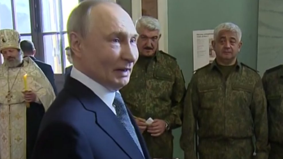 Скриншот видео: пресс-служба Кремля