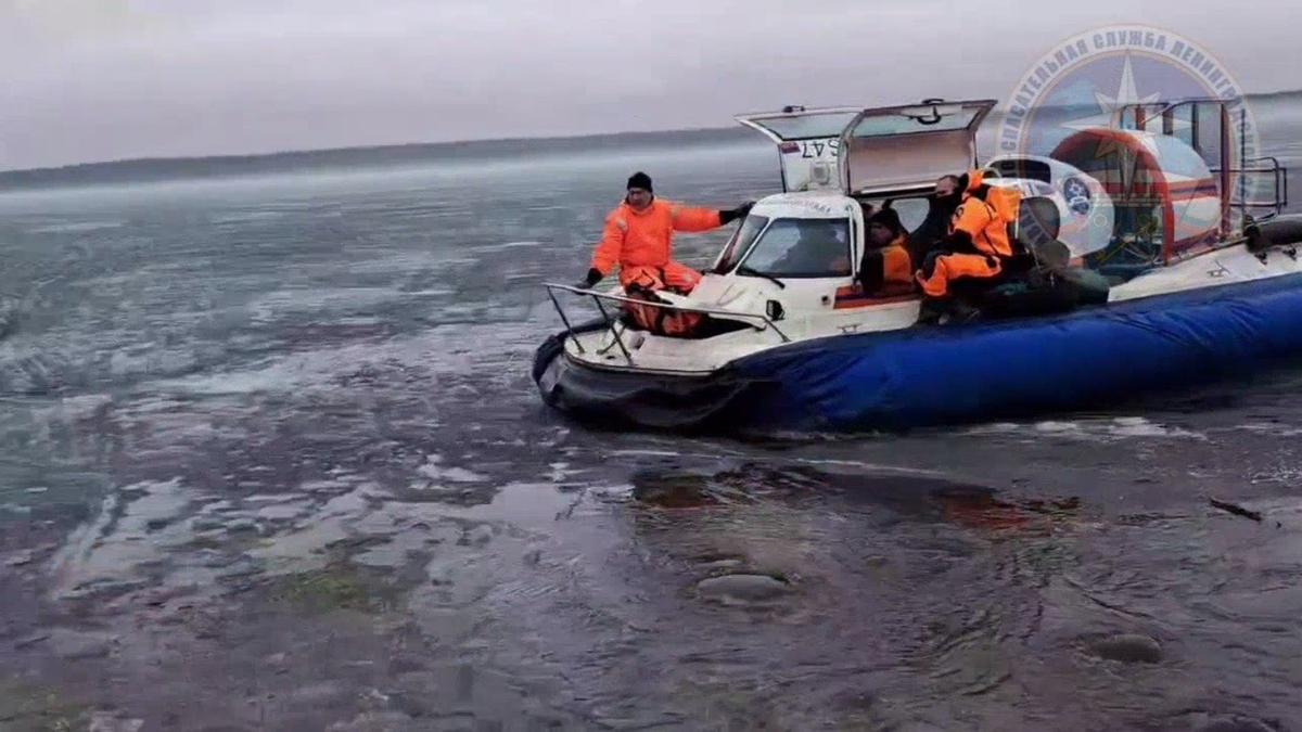 Скриншот видео: Аварийно-спасательная служба Ленобласти