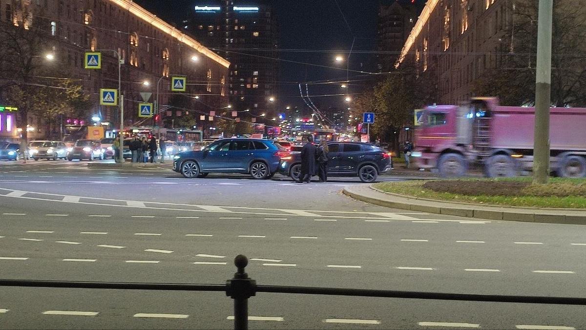 ДТП на Московском шоссе. Фото: «Мегаполис»