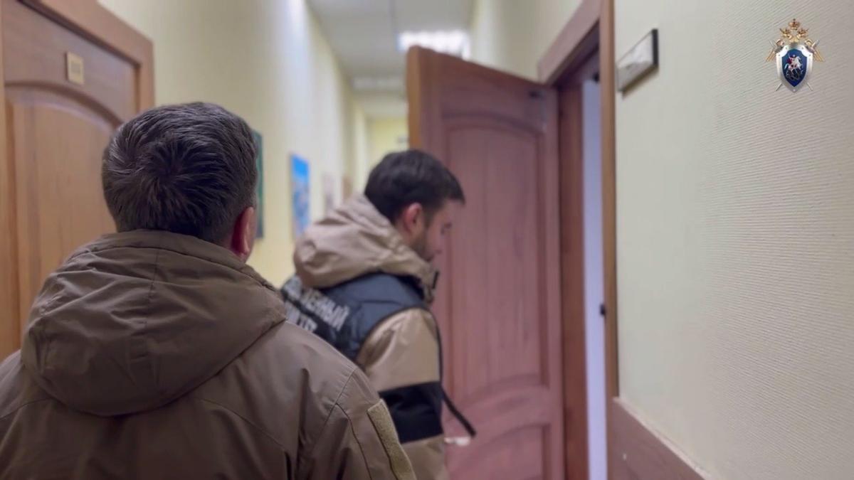 Скриншот видео: ГСУ СК по Петербургу