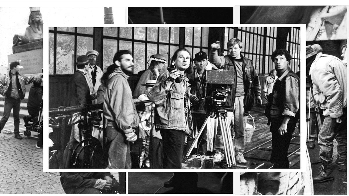 Архивные фото со съёмок. Кадр из фильма «Алексей Балабанов. Послесловие»