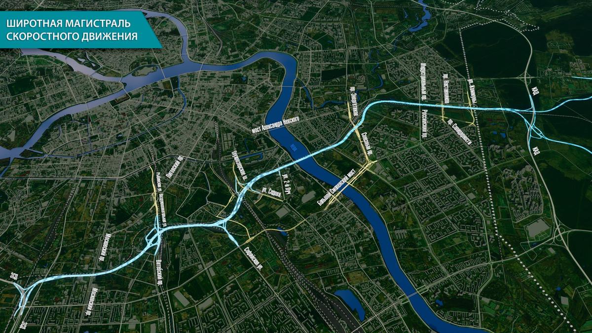 Схема ШМСД. Изображение: комитет по инвестициям Петербурга