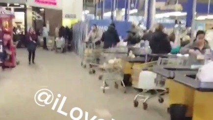 Скриншот видео: telegram-канал «Я люблю Васильевский остров»