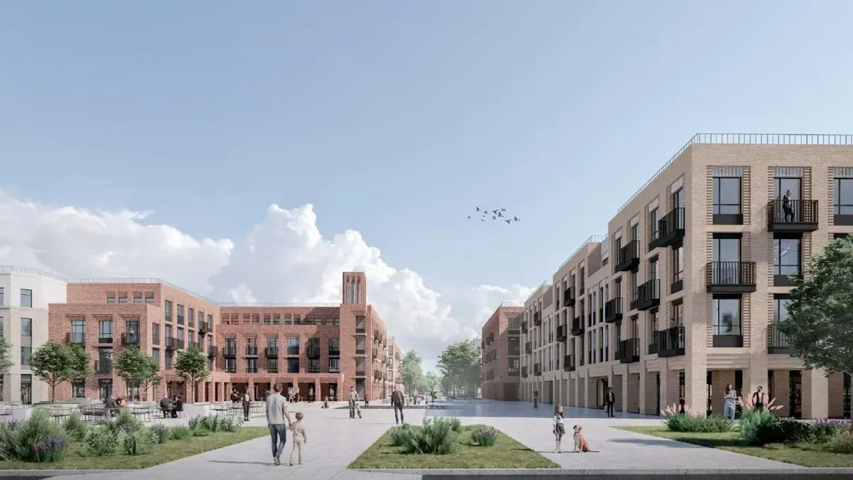 Эскиз будущего ЖК. Иллюстрация: предоставлена АНО «Остров фортов»