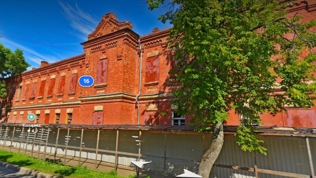 реконструкция казармы