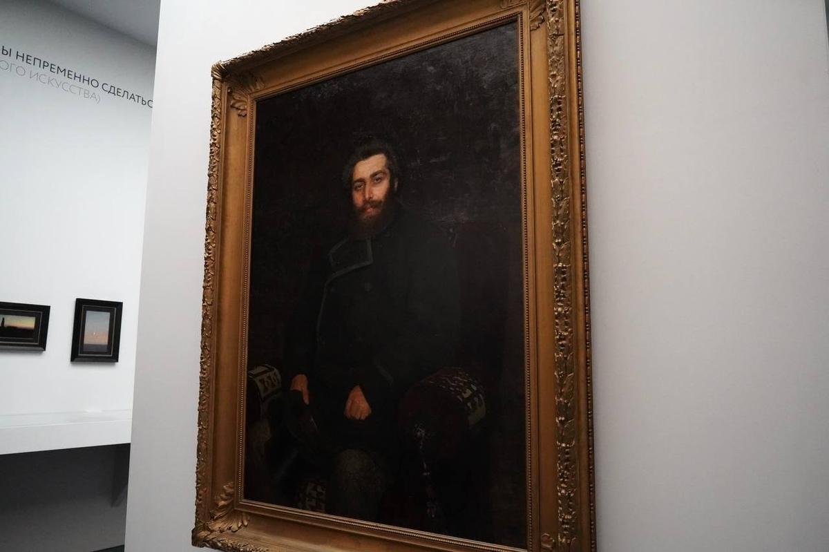 Илья Репин. Портрет Куинджи. Фото: Павел Борисенко / MR7