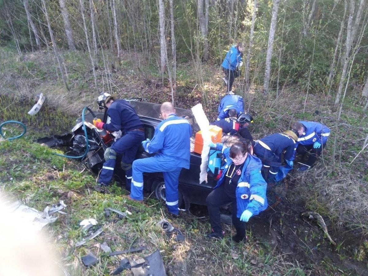 Четыре человека пострадали в ДТП под Тосно