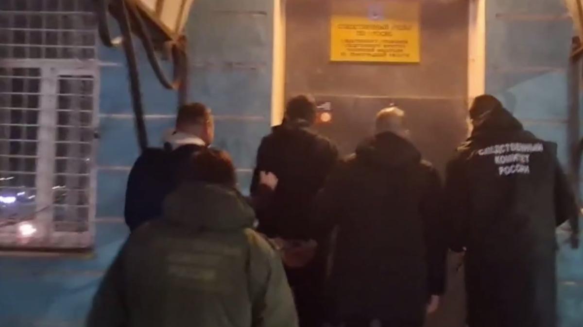 Скриншот видео: следственный комитет Ленобласти