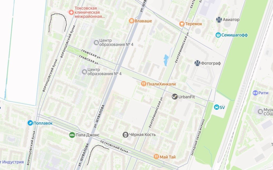 Схема: «Яндекс.Карты»