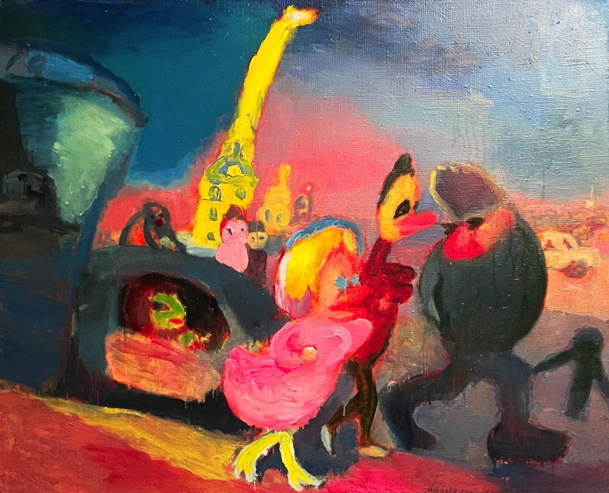 Андрей Семёнов — «Рабфак идёт». Изображение: предоставлено Sobo Gallery