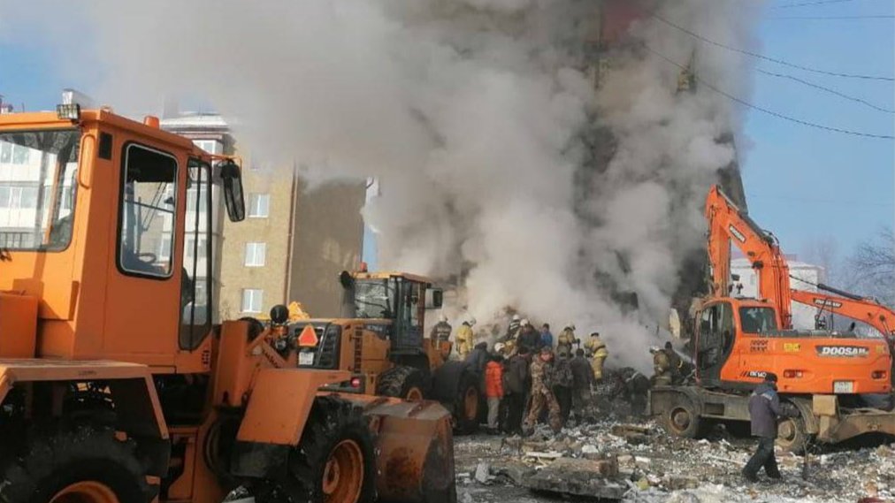 Число погибших от взрыва газа на Сахалине выросло до 9 человек