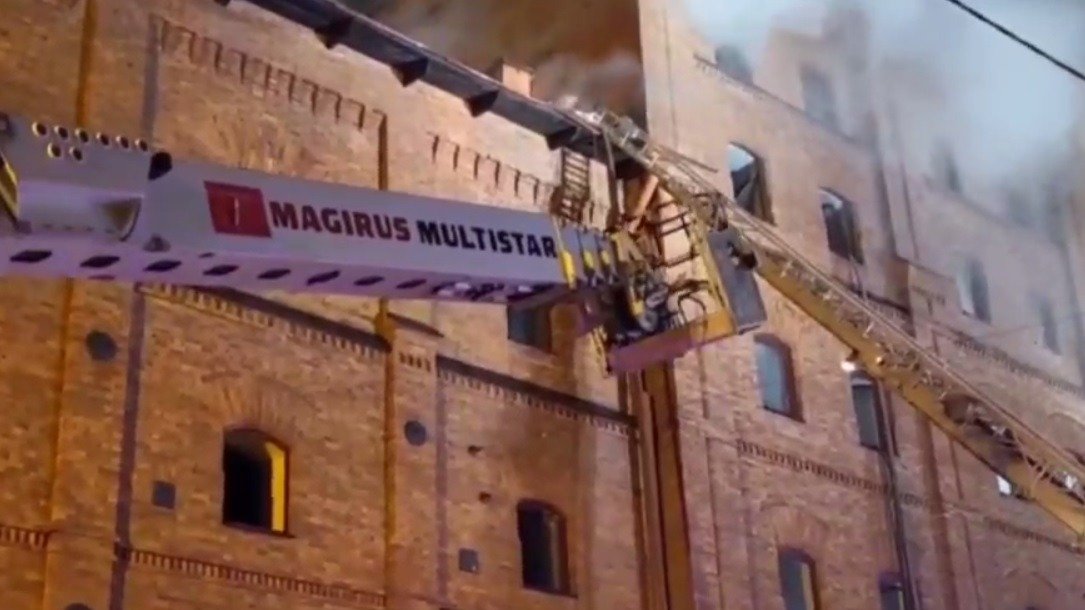 Скриншот видео ГУ МЧС Петербурга