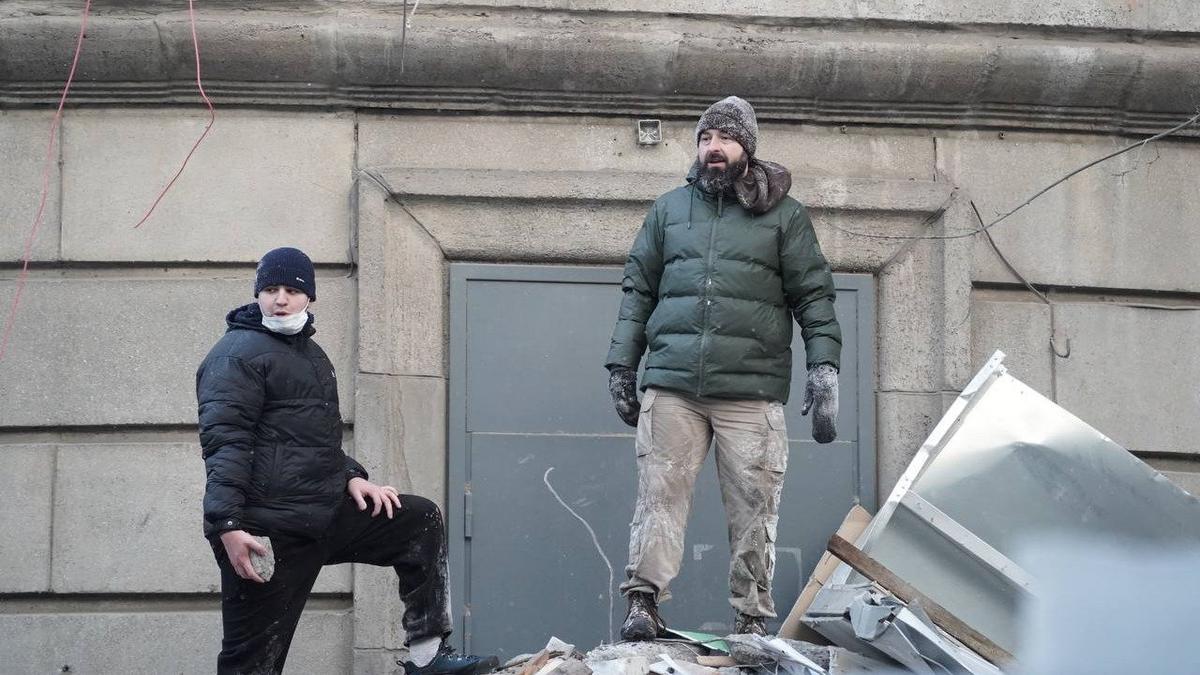 Фоторепортаж: снос здания ВНИИБ на 2-м Муринском