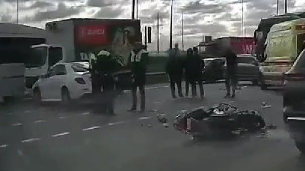 Скриншот видео: «Мотосолидарность ДТП»