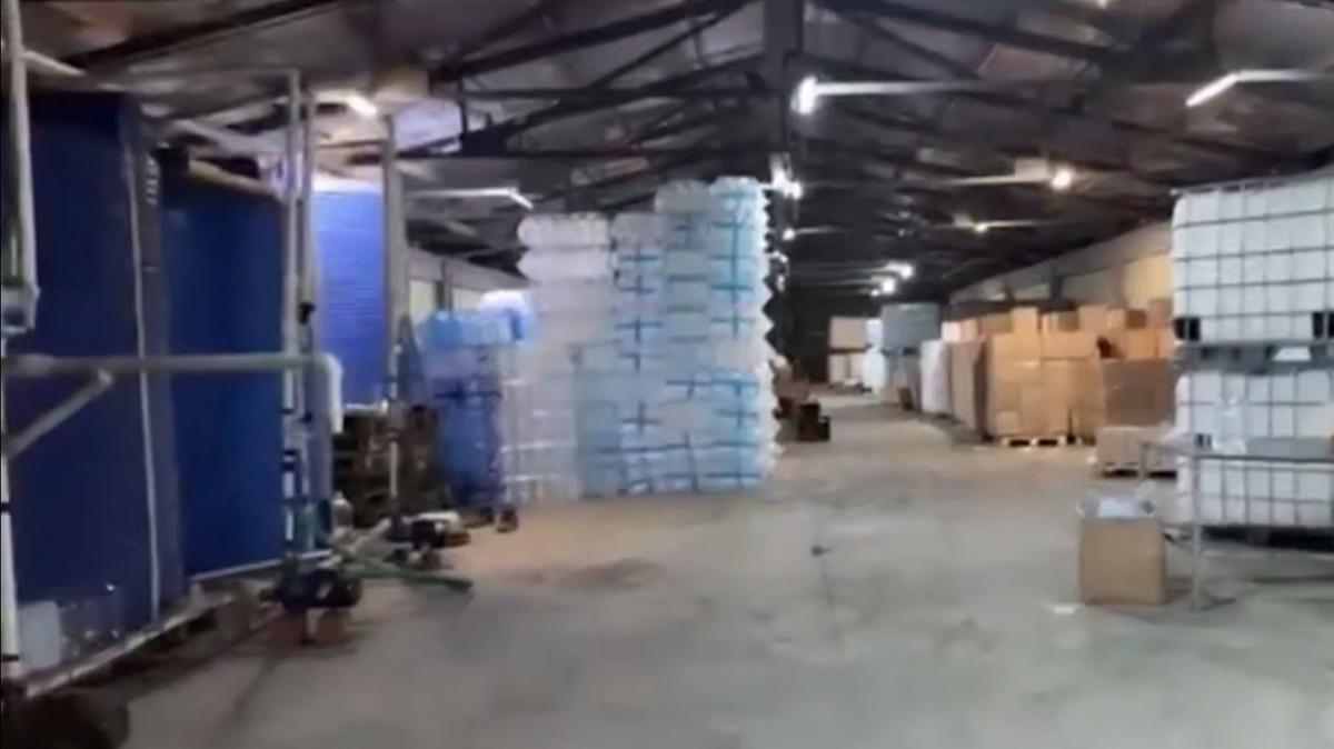 Скриншот видео: МВД по Петербургу и Ленобласти