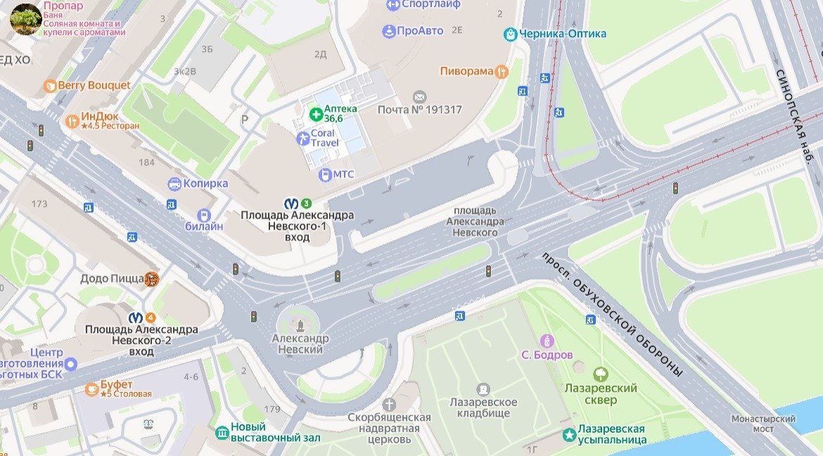 Схема: «Яндекс.Карты»