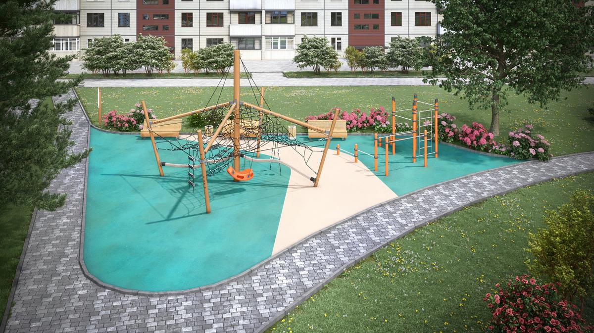 Сквер у озера Линден обустроят по программе благоустройства дворов