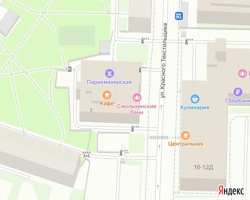 Схема: «Яндекс.Карты»