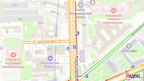 Схема: «Яндекс.Карты»