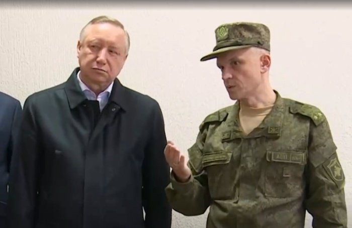 Беглов посетил военкомат Московского района