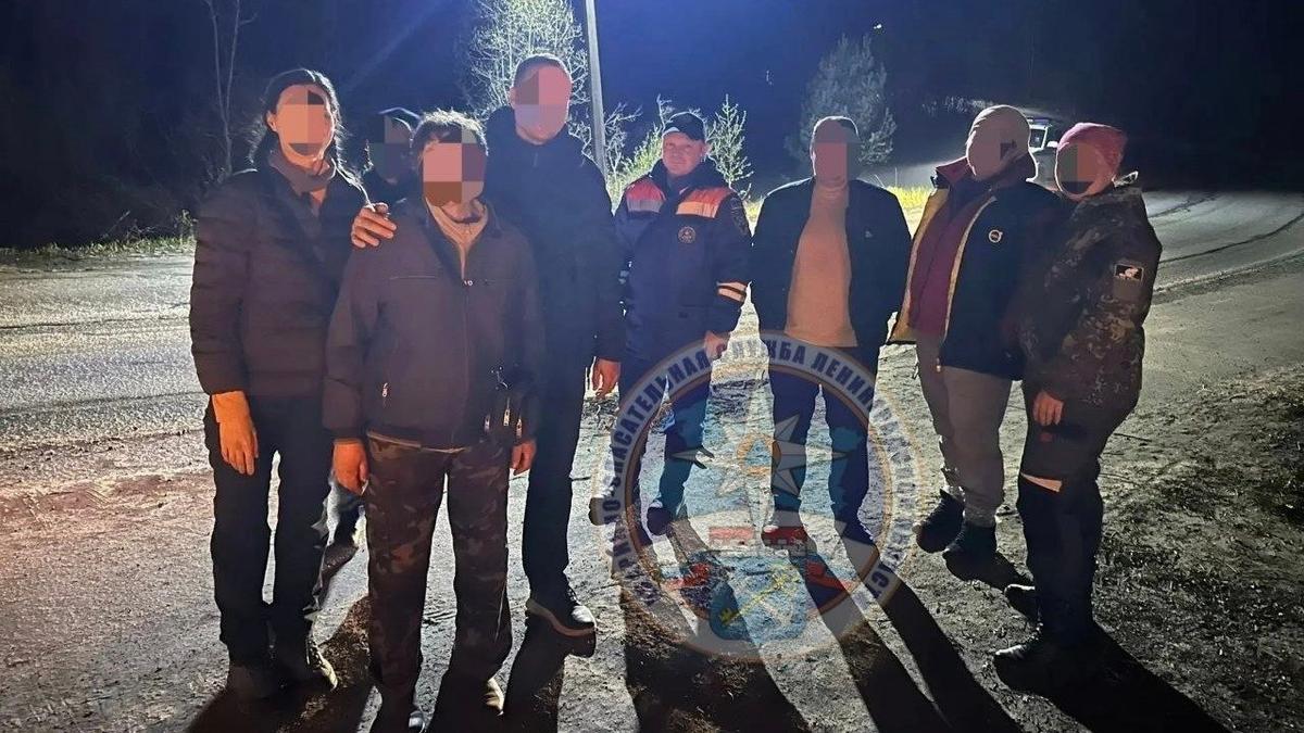 Фото: Аварийно-спасательная служба Ленобласти