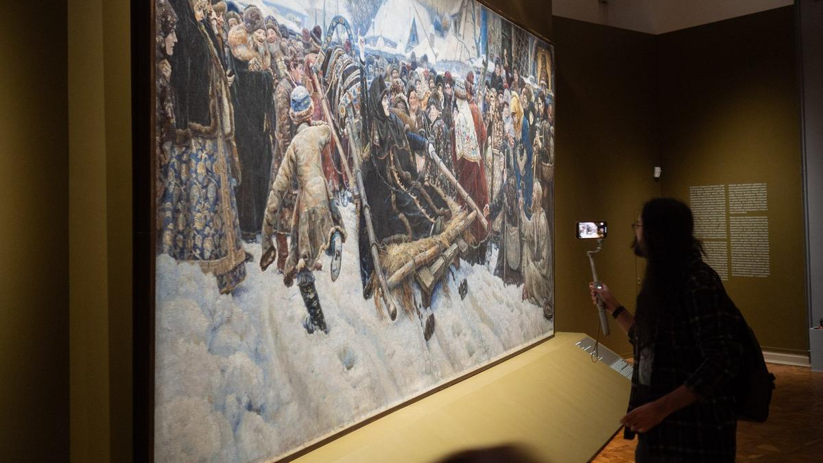 Первая за 90 лет масштабная выставка Василия Сурикова открылась в Русском музее