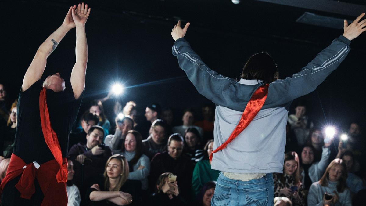 Спектакль «Квадрат». Фото: AdVita / «Плохой театр»