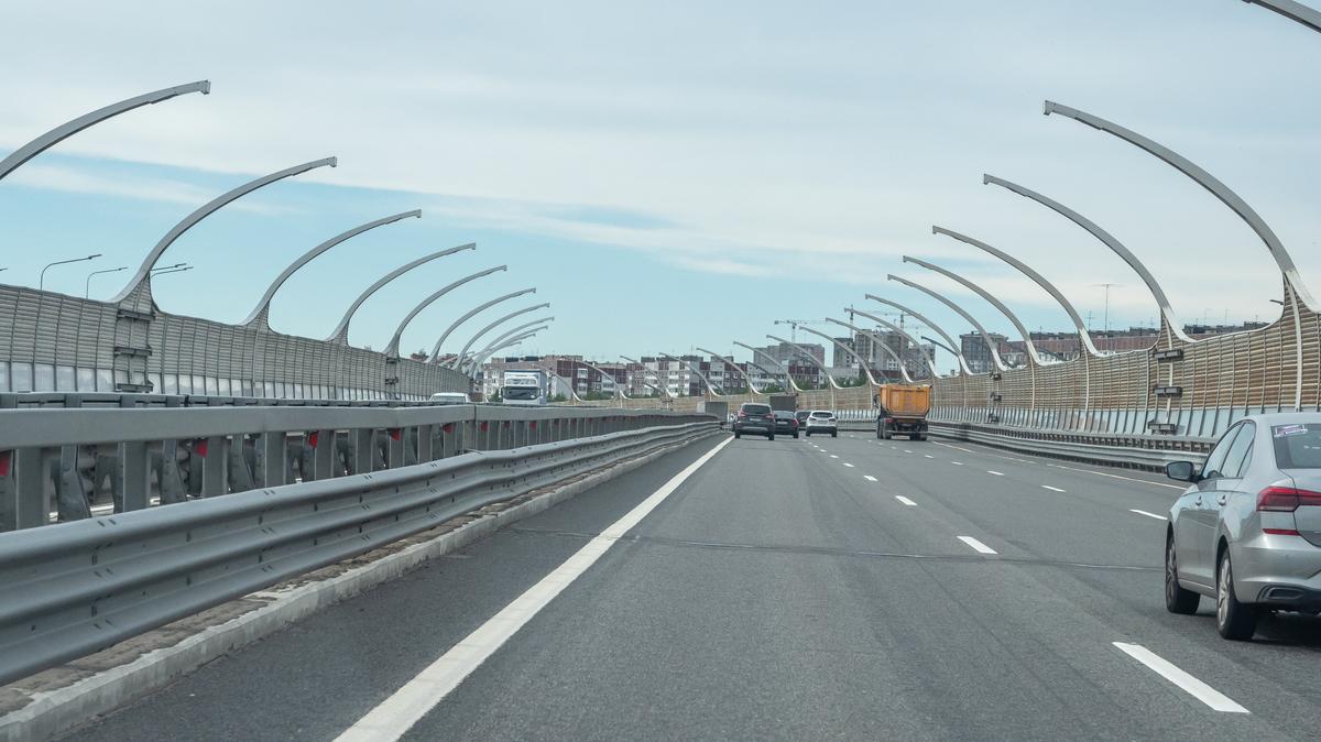 Участок ЗСД перекроют на две ночи из-за строительных работ