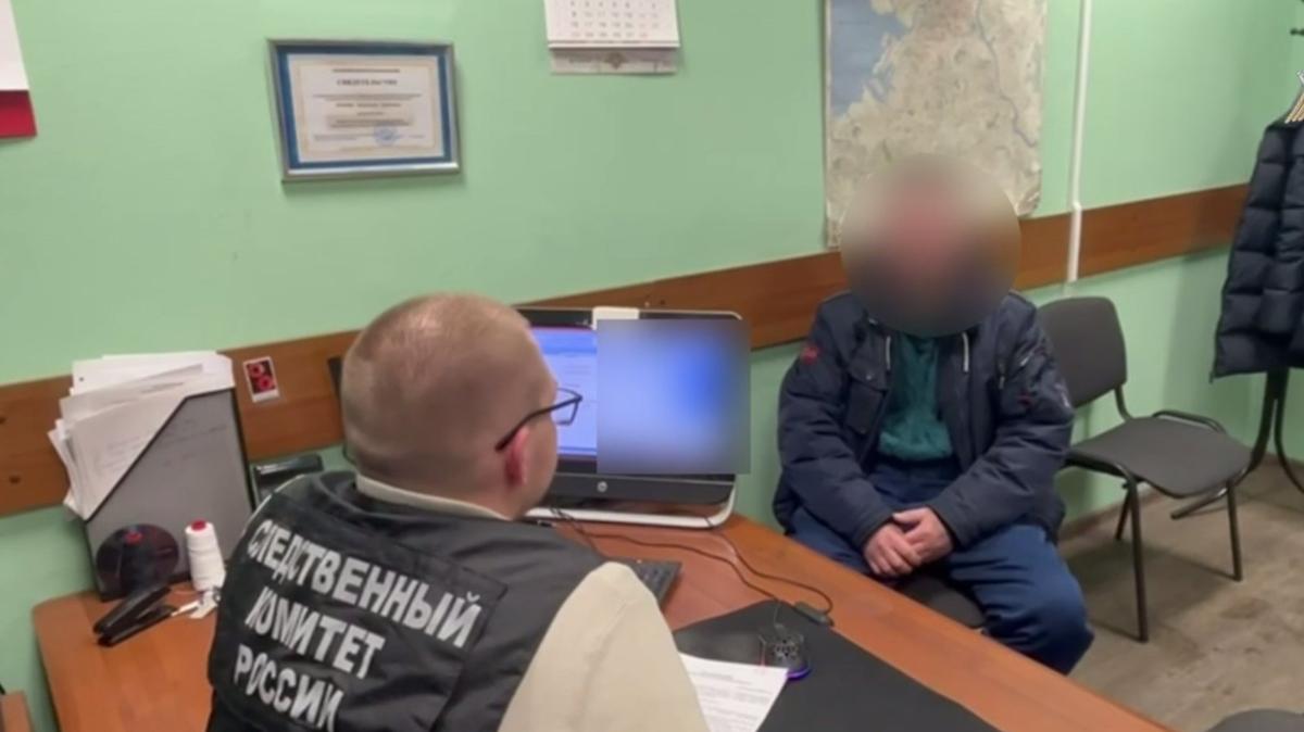 Скриншот видео: Следственный комитет Петербурга