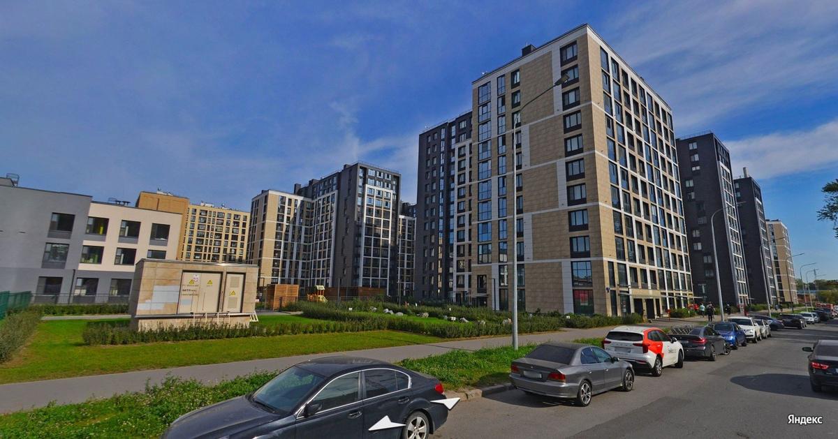 ЖК «Автограф в центре». Скриншот: «Яндекс.Панорамы»