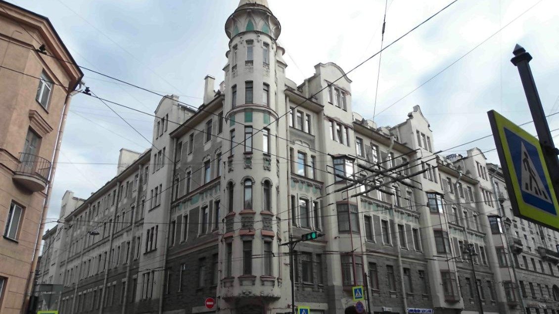 КГИОП признал памятником доходный дом Алюшинского на Большом проспекте Петроградской стороны