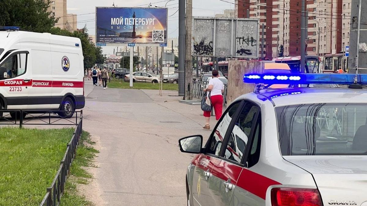 Курьер задел ребёнка и распылил газовый баллончик в лицо его отцу на проспекте Культуры