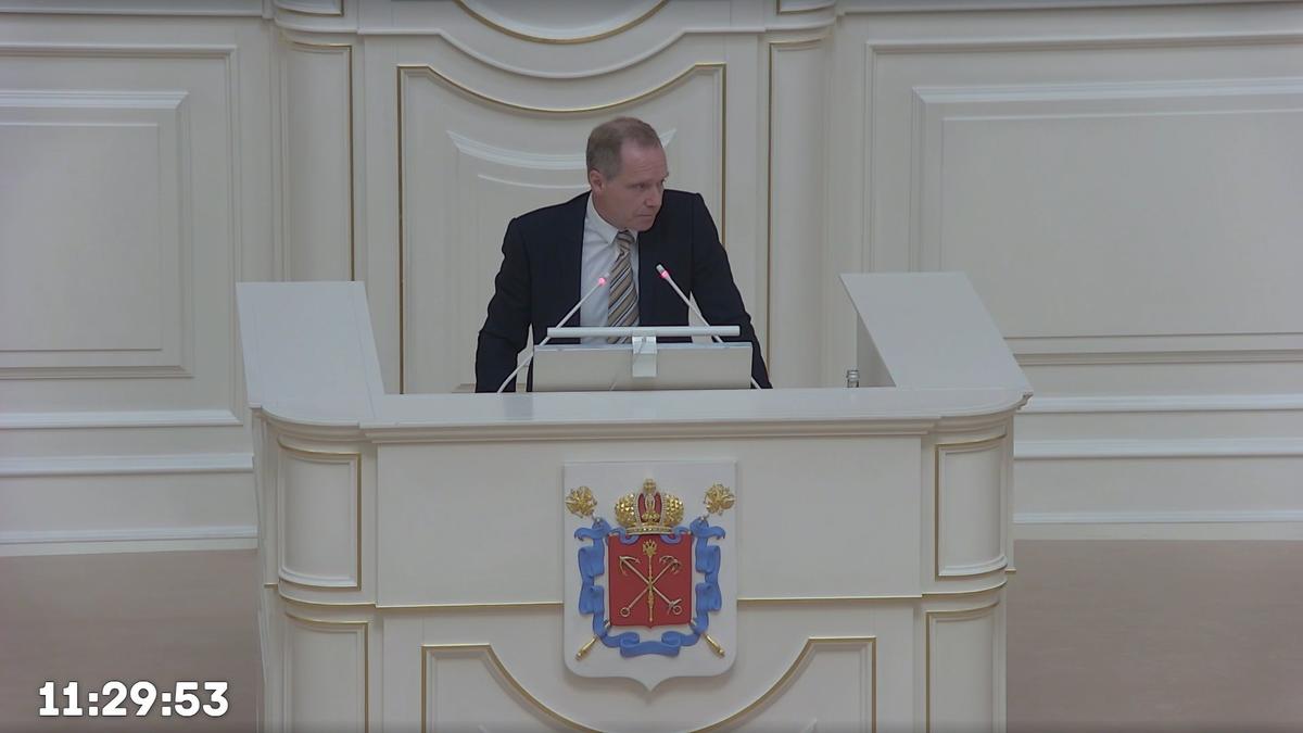 Андрей Кутепов. Скриншот трансляции ЗакСа