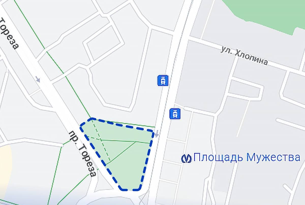 Сквер Блокадников. Фото: Telegram-канал Сергея Дрегваля