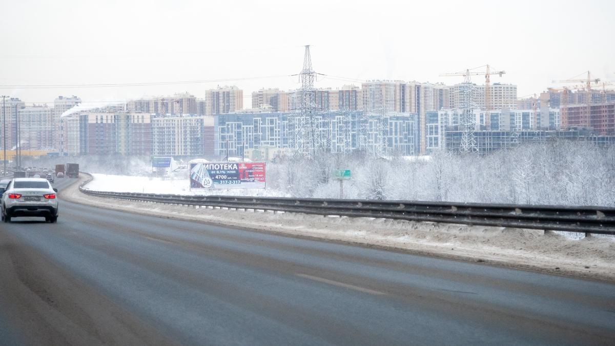 Развязку КАД с Парашютной улицей перекроют ночью 7 и 8 марта