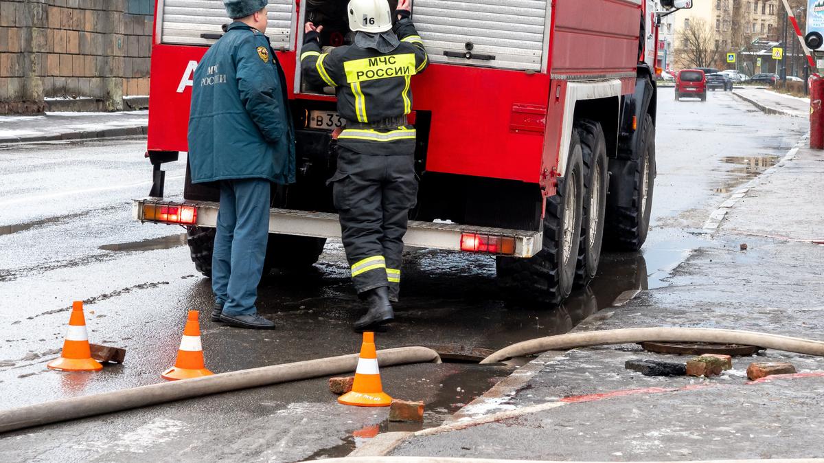 Двух пострадавших в пожарах 23 января госпитализировали