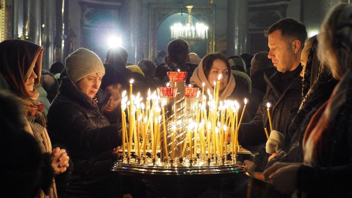 В Казанском соборе прошла Рождественская служба