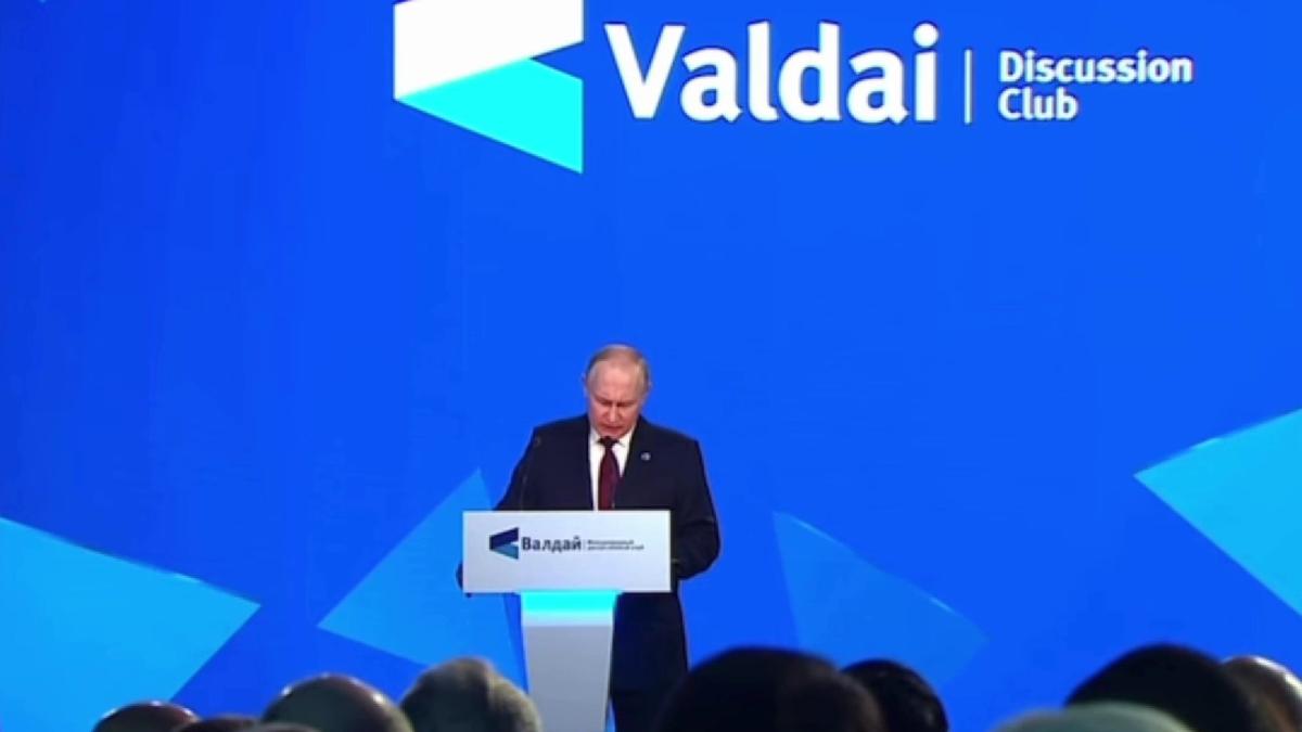 «Задача России — строительство нового мира»: Путин на Валдайском форуме рассказал о СВО, Западе и ядерном оружии