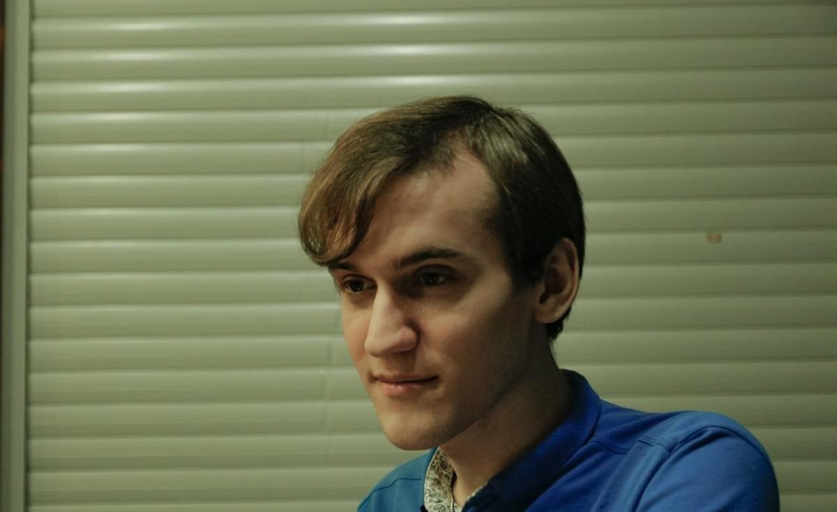 Паша** до ареста. Фото: telegram-канал группы поддержки Синельникова**